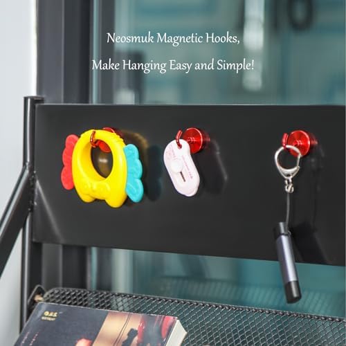 Neosmuk Magnetic Hooks, 85lb Heavy Duty, 10 Pack - Image 6