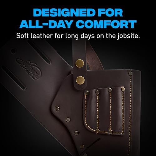 OX Tools Leather Tool Holsters & Pouches – Hammer, Tape Measure, Utility & - Image 5