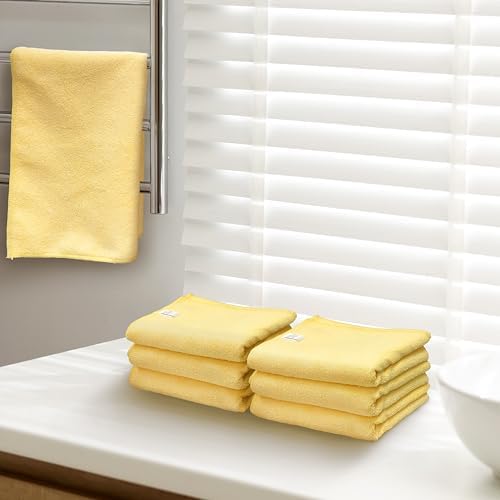 Simple Houseware 16" x 24" Microfiber Cleaning Towels, Heavy Duty 9 Pack - Image 5