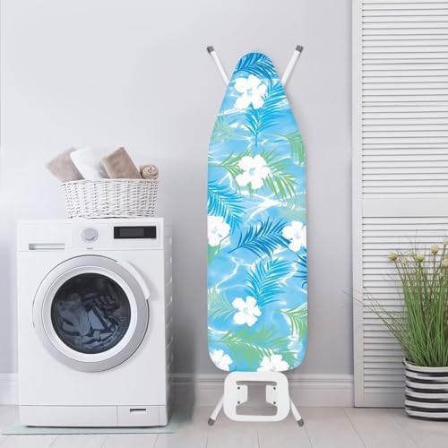 Flashideas Floral Print Ironing Board Cover and Pad 15x54 Inch Standard Ironing - Image 4