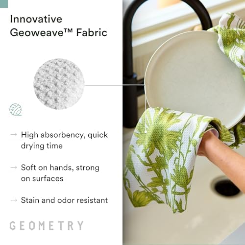 GEOMETRY Tea Towels – Spring & Summer Collection – Quick-Dry, Ultra-Absorbent - Image 4