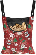 Christmas Theme Handy Clothespin Bags Maple Leaf Space-Saving Clothespin by CREAMIC