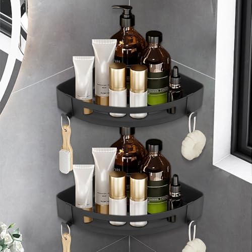 NearMoon Bathroom Shower Caddy 2 Pack, 304 Stainless Steel Shower Organizer - Image 6