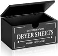 HouseJoy Dryer Sheet Holder-Black Dryer Sheet Container by HouseJoy