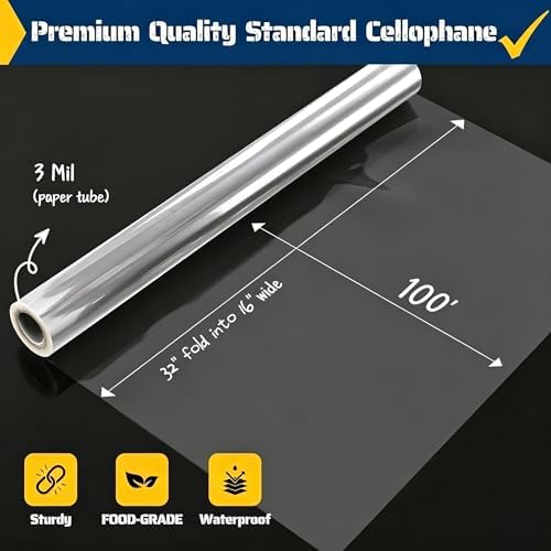 Vanhench Clear Cellophane Wrap - Image 3
