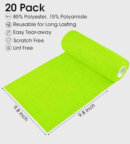 KitchLife Microfiber Cleaning Cloth Roll - Image 4