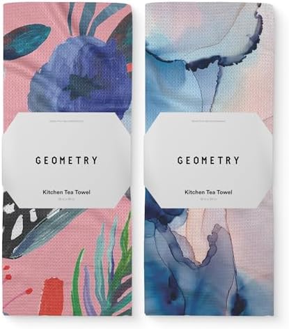 GEOMETRY Kitchen Tea Towels by GEOMETRY
