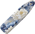 Peony Flower Ironing Board Cover Blue White Gradient Chinese Rose Polyester by Daulesho