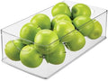 iDesign Stackable Clear Plastic Extra Long Storage Bin by iDesign