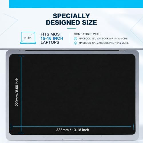 3 Pack Microfiber Liner Cleaning Cloth 15" 16" MacBook Air/MacBook Pro Screen - Image 2