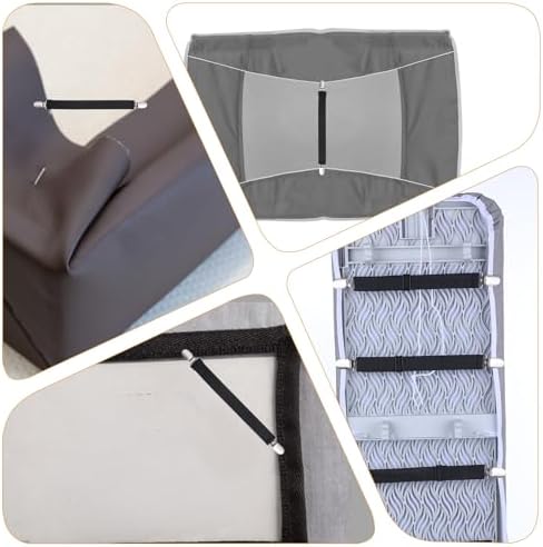4Pcs Ironing Board Cover Clips Adjustable Ironing Board Pad Braces Fasteners - Image 7