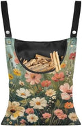 Wild Daisy Waterproof Clothespin Bag by CREAMIC