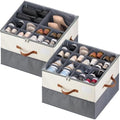 Shoe Organizer for Closet, Adjustable Storage Box Holds 32 Pairs by MSTONAL