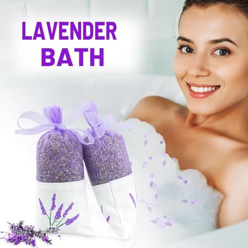 8 Packs Lavender Sachets for Drawers and Closets, Closet Car Freshener - Image 6