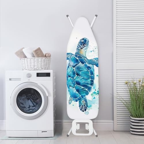 GLENLCWE Blue Sea Turtle Ironing Board Cover - Image 3