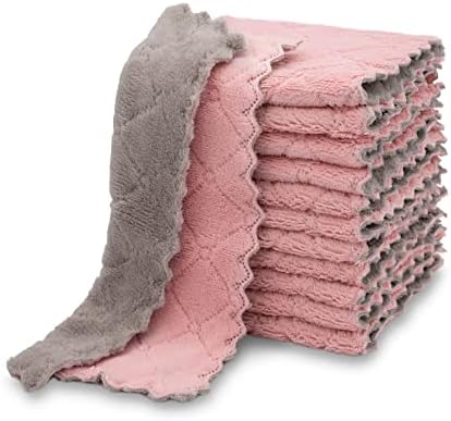 kimteny 12 Pack Dish Cloths for Washing Dishes by kimteny