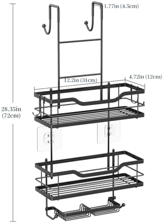 Consumest Over The Door Shower Caddy - Image 5