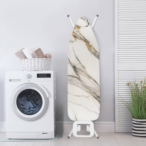 White Marble Ironing Board Cover - Image 3