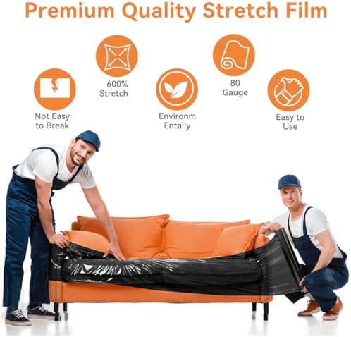 ​ADAYM 18" x 1500' Stretch/Shrink Wrap Roll - Image 5