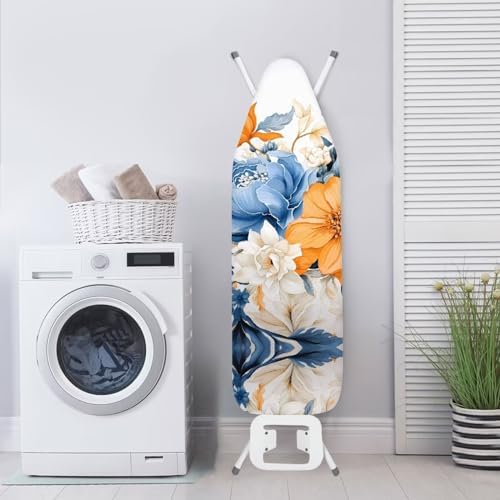 Flashideas Flower Ironing Board Cover and Pad 15x54 Inch Standard Ironing Board - Image 4