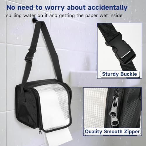 Toilet Paper Towel Holder, Hanging Paper Towel Dispenser - Image 5