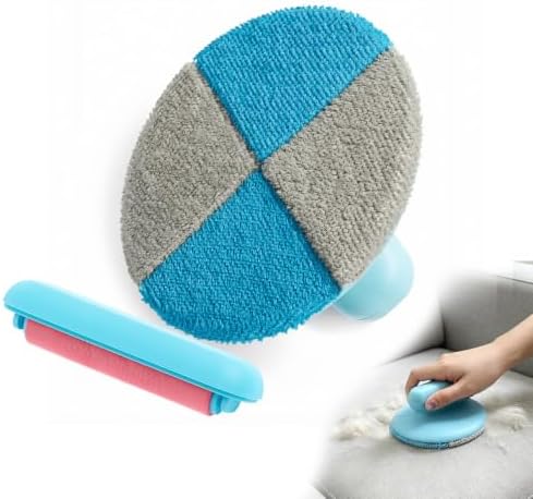 2-in-1 Rotating Pet Hair Remover Roller Washable Dog Cat Hair Tool by Unknown