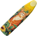 Ironing Board Cover, Cat Sunflower 15x54 Inch Standard Ironing Board Cover by Oamsistay
