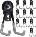Landhoow 10 Pcs Large Magnetic Hooks Heavy Duty Garage Magnet Hooks Strong by Landhoow