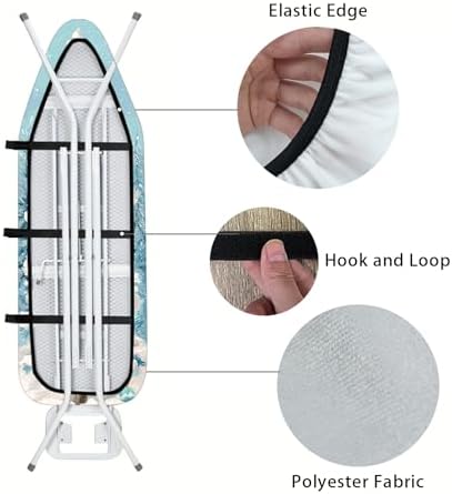 Nuxovilar Snowy Winter Tree Ironing Board Cover 15x54 Polyester - Image 5