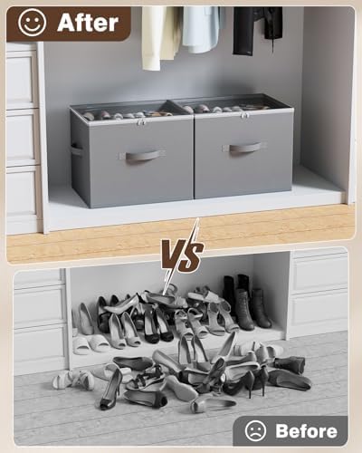 HOUSE AGAIN 2 Pack Shoe Organizer - Image 6