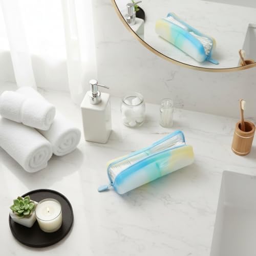 Cotton Round Swab Travel Case, 2-in-1 Beauty Organizer - Image 3