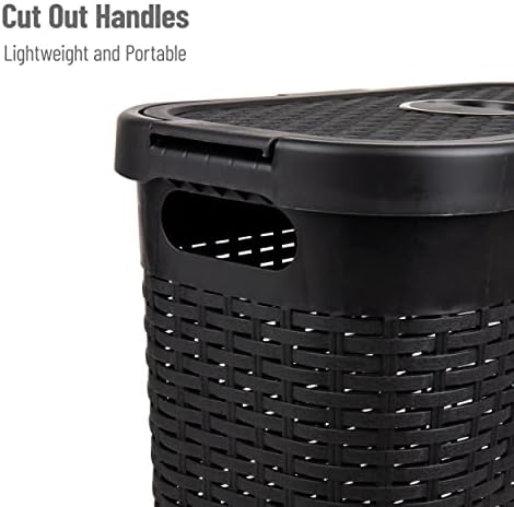 Mind Reader Slim Laundry Hamper - Image 4