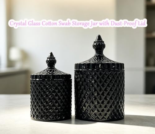 20 oz Black Glass Candy Dish - Image 4