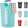 Caroeas 90L Laundry Basket, Waterproof Laundry Hamper, Laundry Bag by Caroeas