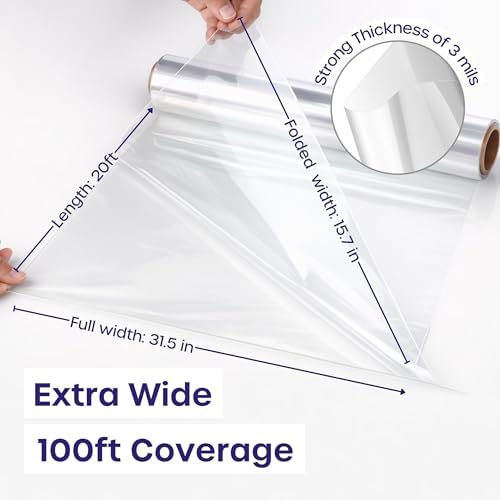 volila Clear Cellophane Wrap Roll - Image 3