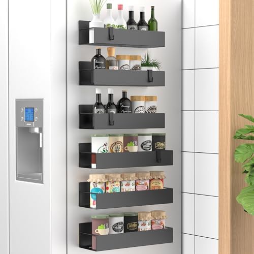 HuggieGems Metal Magnetic Spice Rack by HuggieGems