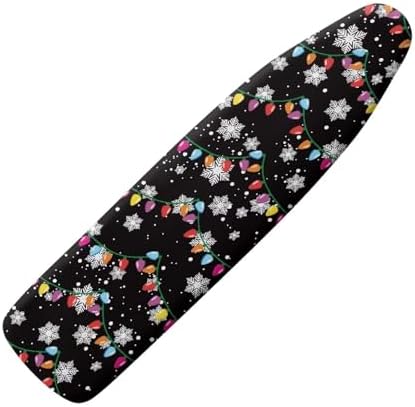 GLENLCWE Christmas Lights Print Ironing Board Cover by GLENLCWE
