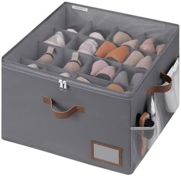 StorageWorks Fabric Shoe Storage Organizer by StorageWorks