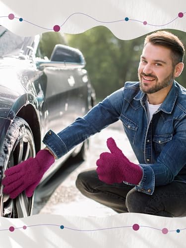 Patelai 3 Pairs Microfiber Dusting Gloves - Image 6
