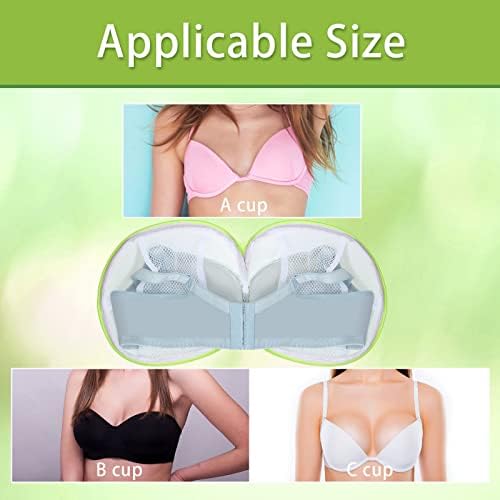 Shappy 6 Pcs Bra Washing Bag for Laundry Storage Women 7.87 Inch Green - Image 4