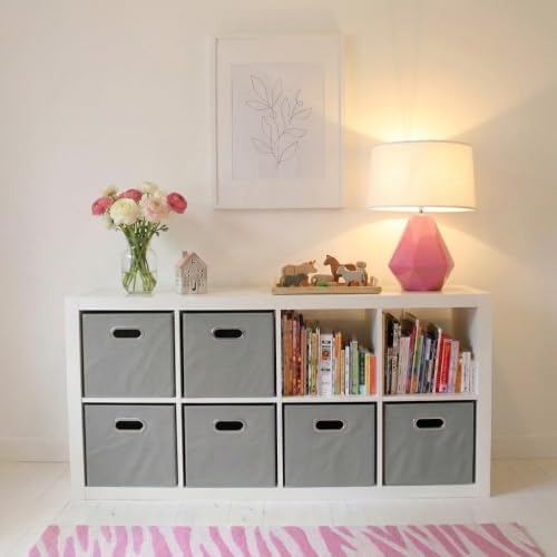 Household Essentials Fabric Storage Bins in Strong Poly‑Woven Fabric, Sturdy - Image 5