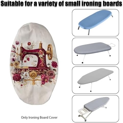 Sewing Print Ironing Board Covers Small Table Top Ironing Board Protector - Image 5