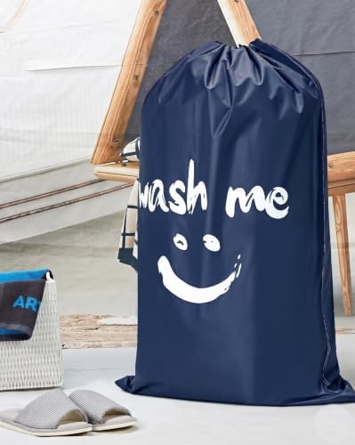 HOMEST 2 Pack XL Laundry Bag 28" x 40", Extra Large Dirty Clothes Organizer - Image 6