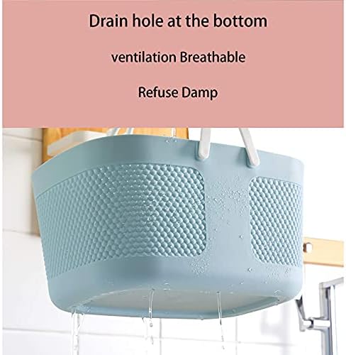 Portable Plastic Shower Caddy Basket Organizer - Image 6