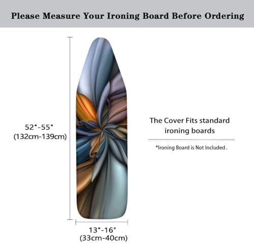 Blue Flower Ironing Board Cover - Image 6