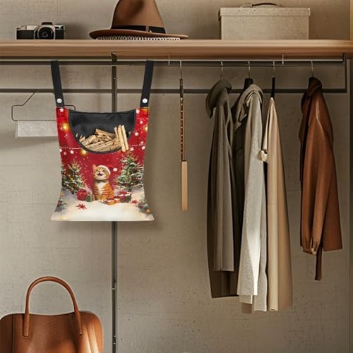 2025 Christmas Cat Waterproof Clothespin Bag - Image 5