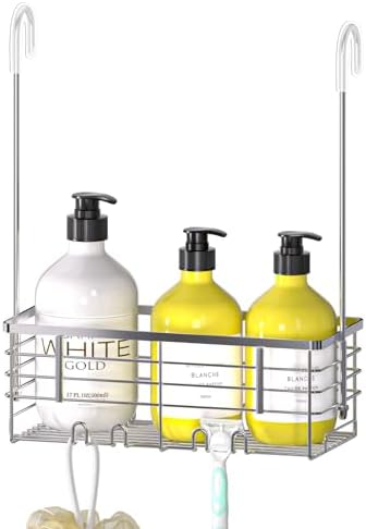 DELLAN Hanging Shower Organizer, Shower Rack by DELLAN
