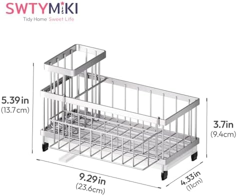 SWTYMIKI Sink Caddy Sponge Holder - Image 5
