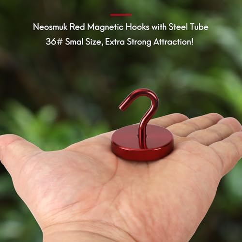 Neosmuk Magnetic Hooks for Cruise Cabins, 170lb Heavy Duty, 4 Pack - Image 2