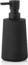 YAUKPH Small Soap Dispenser for Bathroom and Kitchen Matte Black | Modern by KellyHome